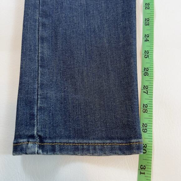 Levi’s 510 Skinny Jeans Men 32x30 Distressed Medium Wash Stretch Denim Pants - Picture 8 of 9